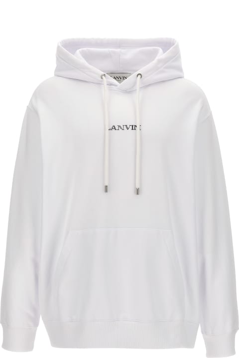 Sale for Women Lanvin Logo Embroidery Hoodie