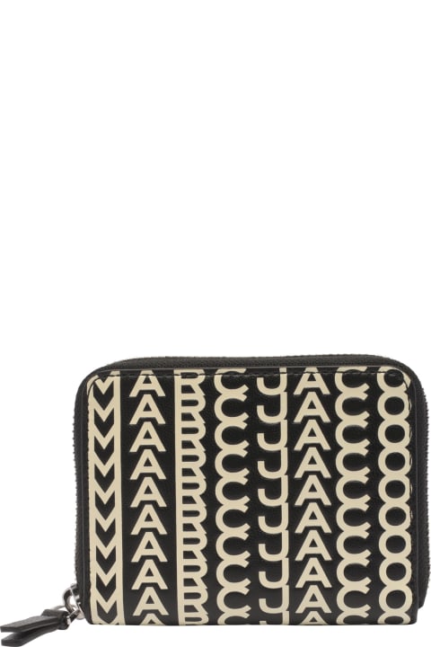 Wallets for Women Marc Jacobs The Monogram Leather Zip Around Wallet