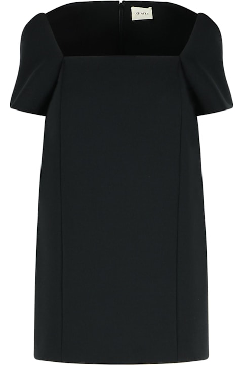 Khaite for Women Khaite 'benji' Black Polyester Blend Dress