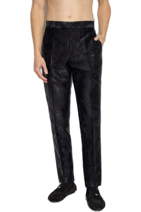 Versace Sale for Men Versace Pleated Tailored Trousers