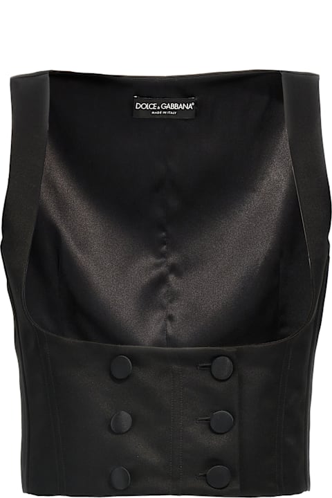 Coats & Jackets for Women Dolce & Gabbana Tuxedo Gilet