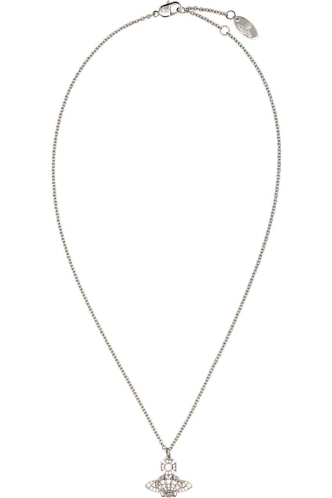 Necklaces for Women Vivienne Westwood Silver Metal Natalina Necklace