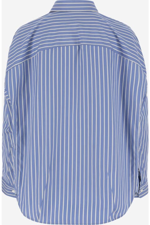 Dries Van Noten for Women Dries Van Noten Cotton Shirt With Striped Pattern