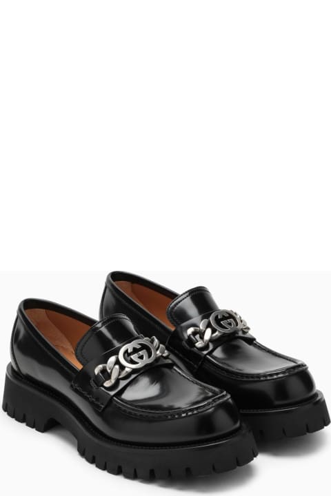 Fashion for Men Gucci Black Leather Loafer
