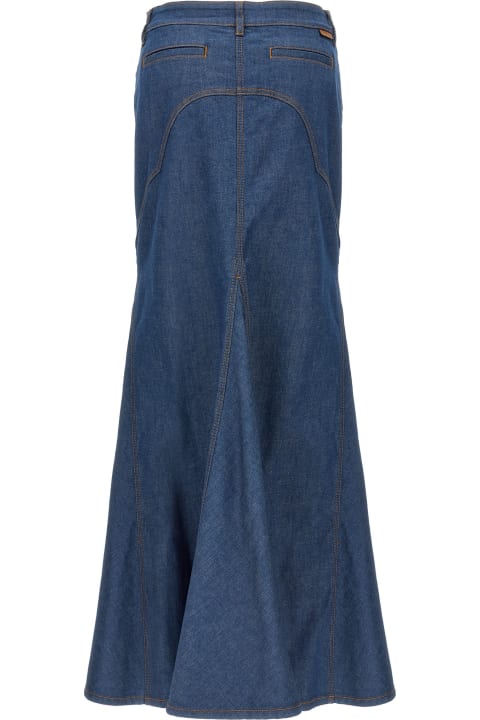 ウィメンズ Zimmermannのスカート Zimmermann Maxi Denim Skirt