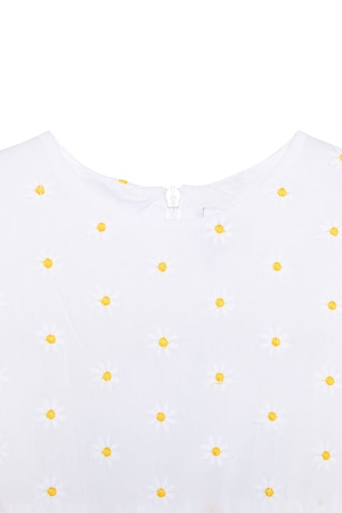Il Gufo Dresses for Girls Il Gufo White S/sleeve Dress