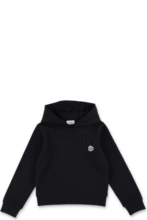 Moncler Sweaters & Sweatshirts for Girls Moncler Logo Hoodie