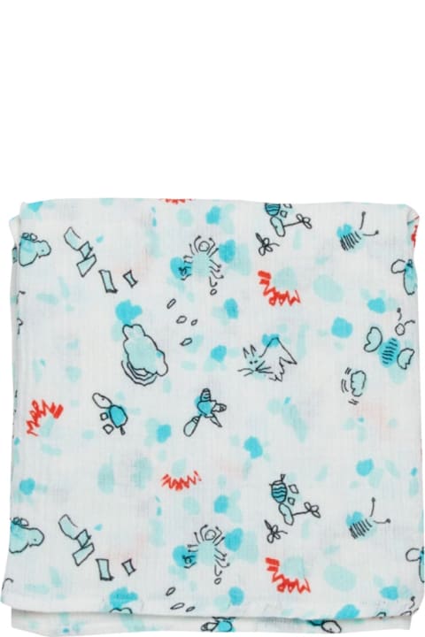 Marniのベビーガールズ Marni Muslin Set With Allover Prints