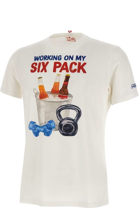 Fashion for Men MC2 Saint Barth "six Pack" Cotton T-shirt