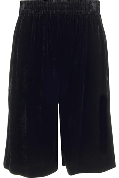 Chloé Pants & Shorts for Women Chloé Velvet Culottes