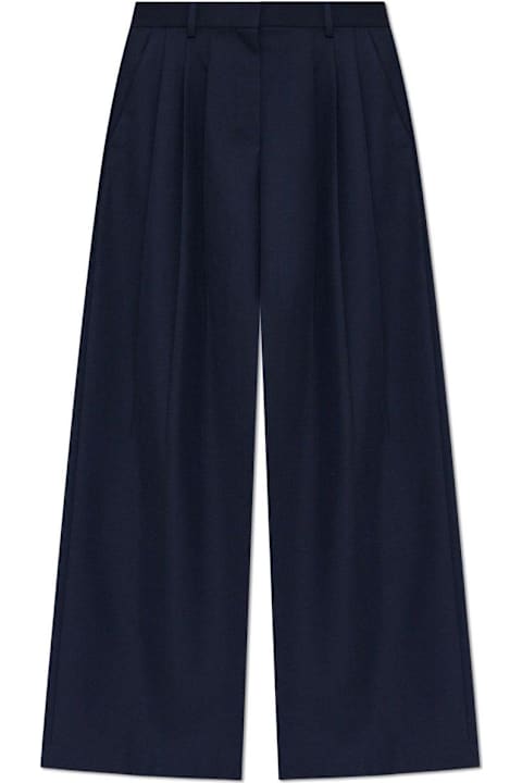 Theory Clothing for Women Theory Pleated High-waisted Trousers