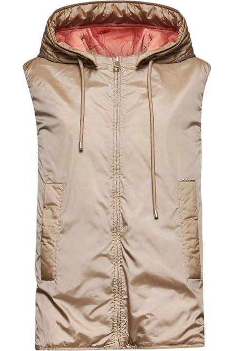 Coats & Jackets for Women Weekend Max Mara Tecla Zip-up Drawstring Gilet