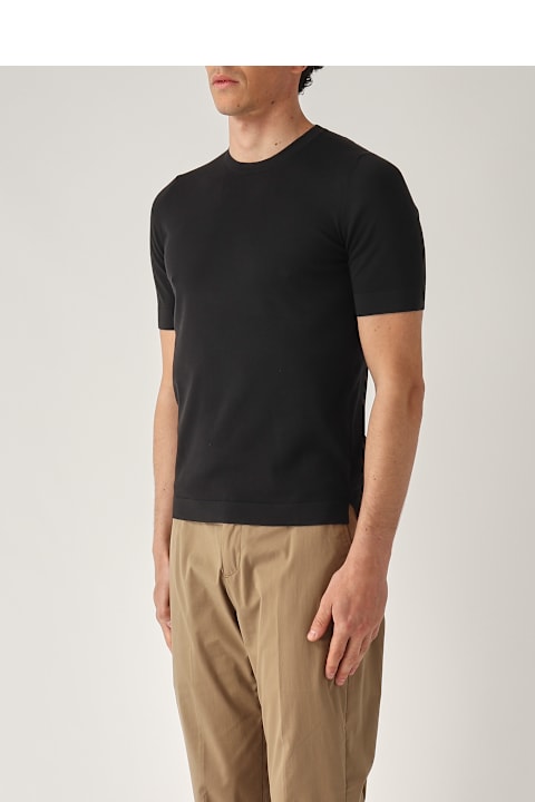 Gran Sasso Clothing for Men Gran Sasso T-shirt M/c Retta In Filo Cotone Organico T-shirt