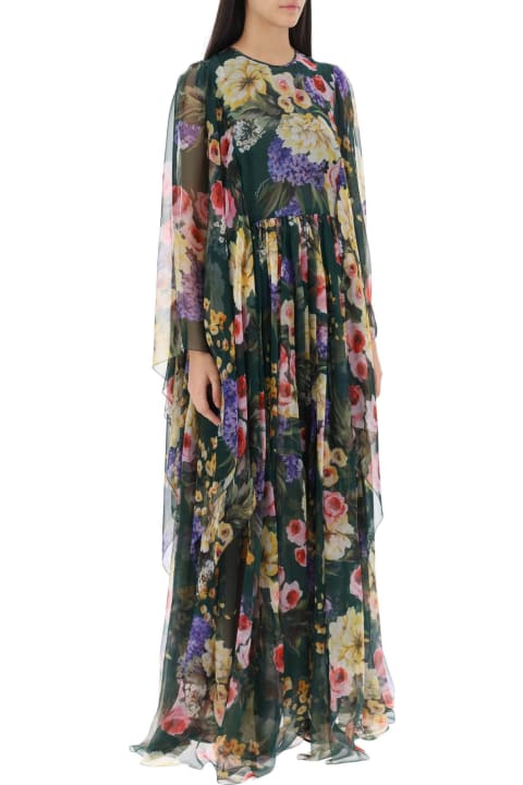 Dolce & Gabbana for Women Dolce & Gabbana Floral Printed Maxi Dress