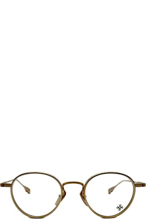 Chrome Hearts Eyewear for Men Chrome Hearts Thick - Gold Plated / Matte Gold Plated Rx Glasses