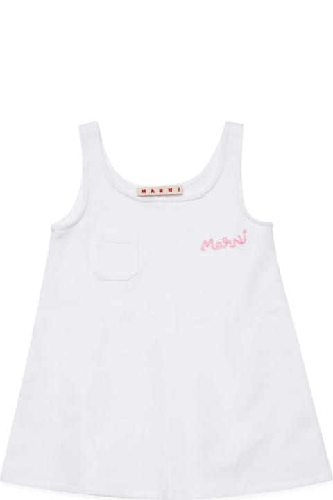 Marni Clothing for Baby Girls Marni Abito Con Logo