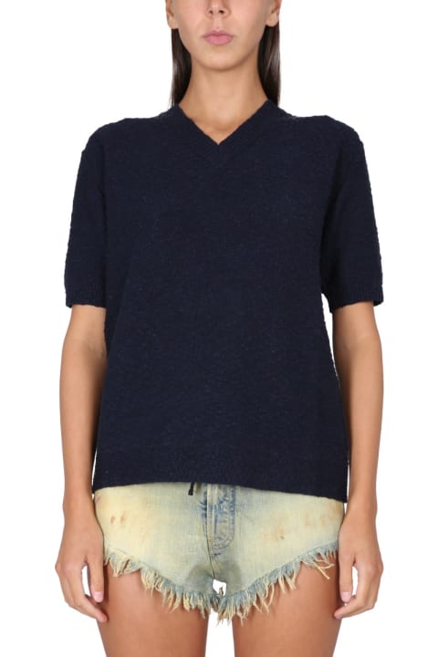Sweaters for Women Maison Margiela Knitted T-shirt