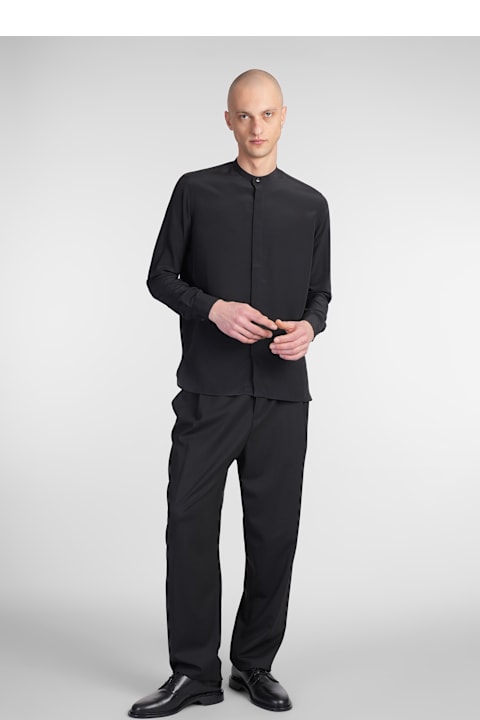Laneus for Women Laneus Shirt In Black Silk