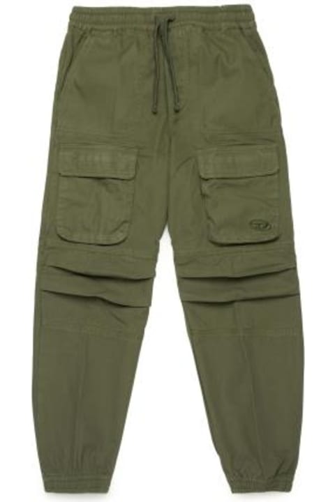 Diesel Bottoms for Boys Diesel Cargo Con Ricamo