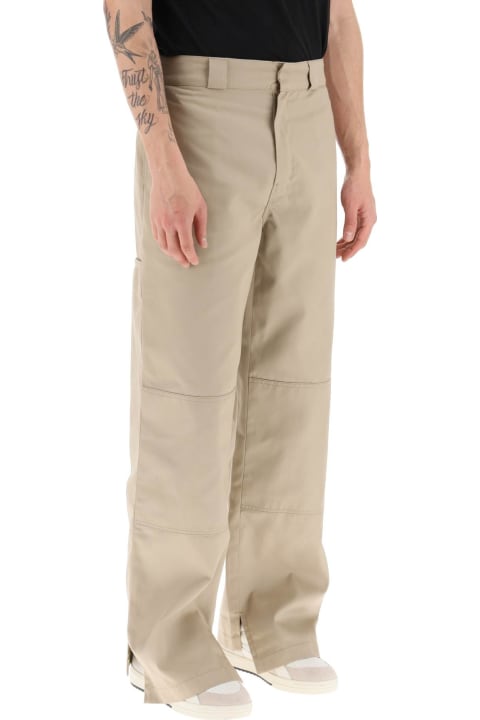 Palm Angels Pants for Men Palm Angels Reversed Waistband Chino Pants