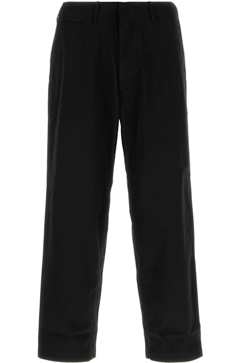 Nanamica for Women Nanamica Black Cotton Blend Pant