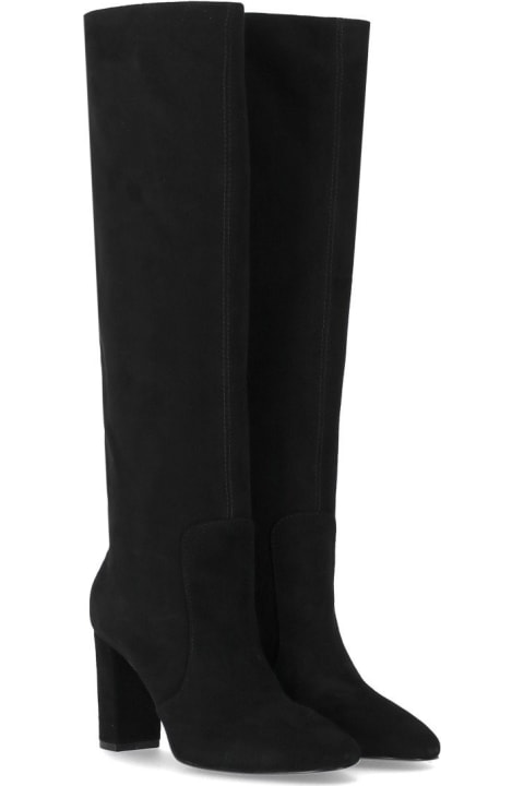 Via Roma 15 Boots for Women Via Roma 15 Black Suede Boots
