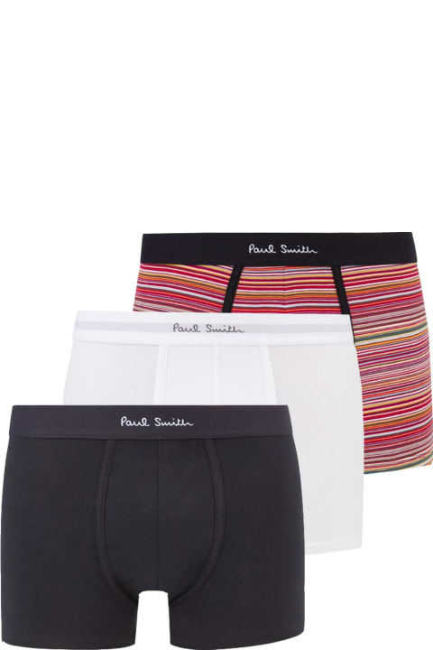 Paul Smith for Men Paul Smith Pack Of Three Boxers Paul Smith