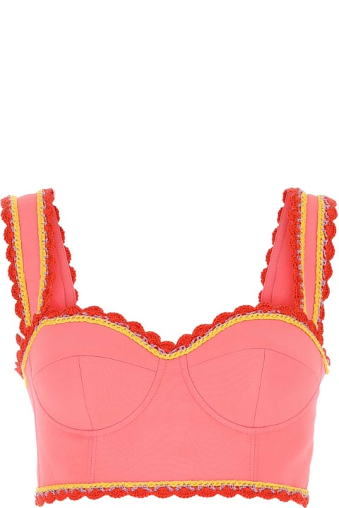 Moschino Underwear & Nightwear for Women Moschino Pink Crepe Top
