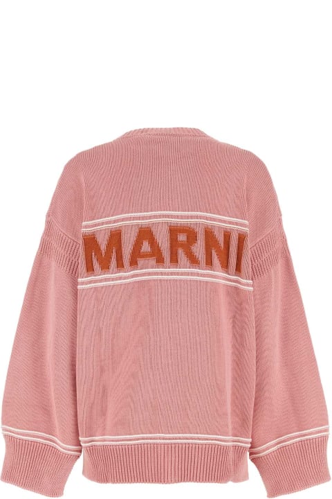 Sweaters for Women Marni Pink Cotton Cardigan
