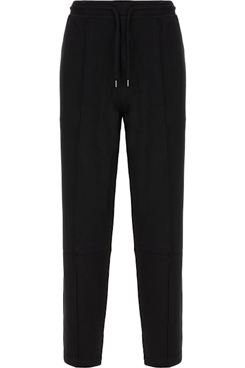 Pants for Men Brunello Cucinelli Black Cotton Blend Joggers