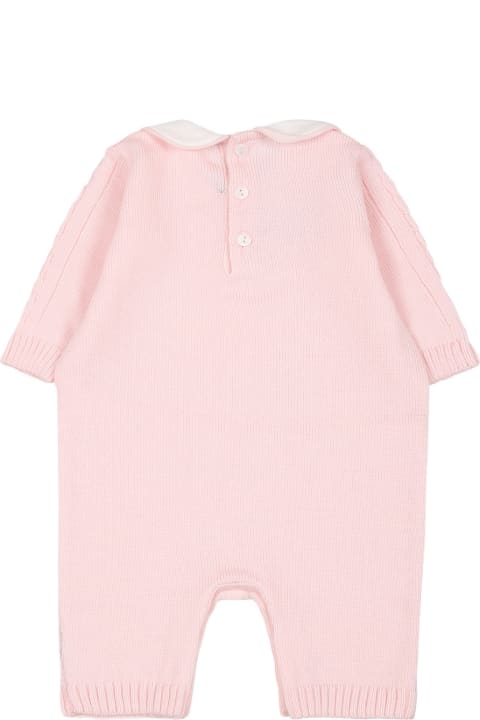 Bodysuits & Sets for Baby Girls Little Bear Pink Babygrown For Baby Girl