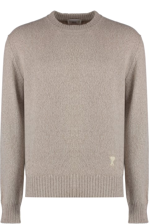 Ami Alexandre Mattiussi Sweaters for Men Ami Alexandre Mattiussi Wool And Cashmere Sweater