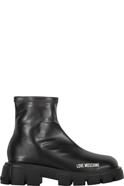 Love Moschino for Women Love Moschino Sock Ankle Boots