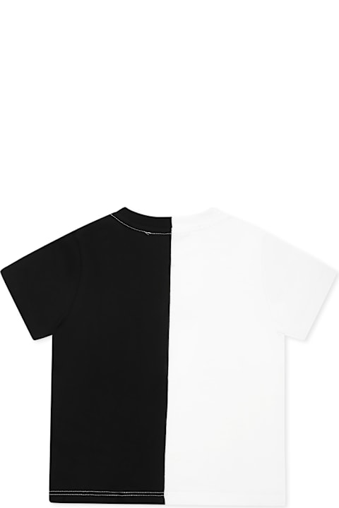 Balmain T-Shirts & Polo Shirts for Baby Girls Balmain Multicolor T-shirt For Babykids With Logo