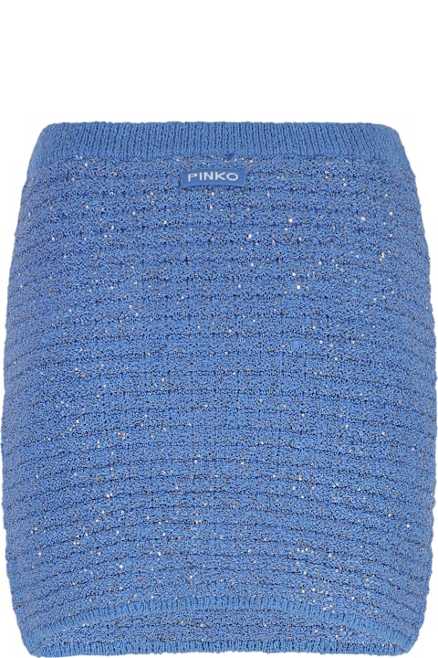 Pinko for Women Pinko Miletto Knitted Mini Skirt
