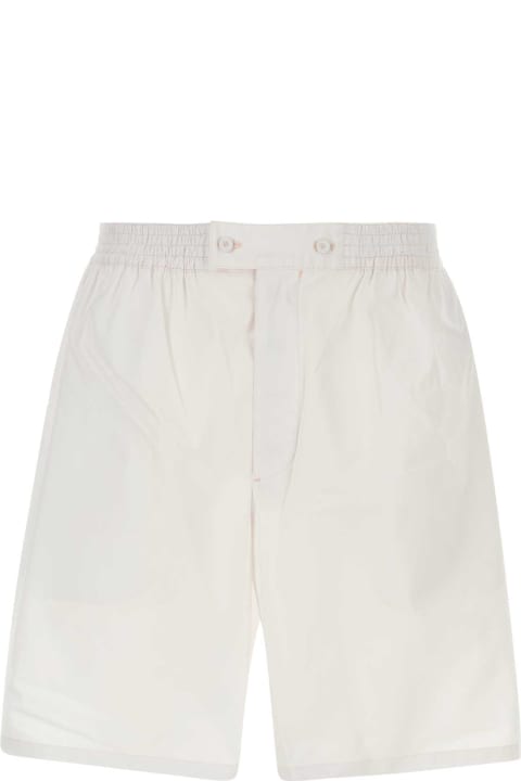 Clothing for Men Prada Light Pink Cotton Bermuda Shorts