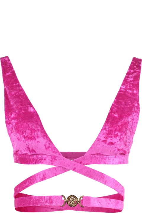Versace Clothing for Women Versace Triangle Bikini Top