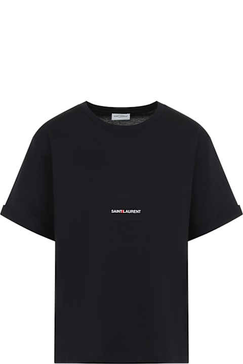 Homeware Saint Laurent Cotton Logo T-shirt