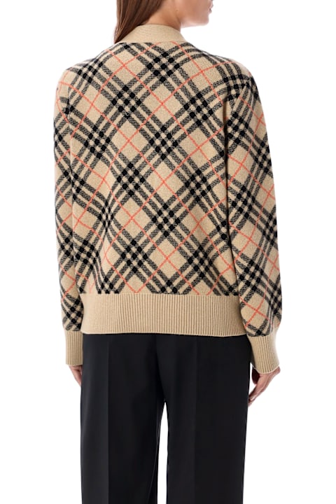 Burberry London for Women Burberry London Check Cashmere Cardigan