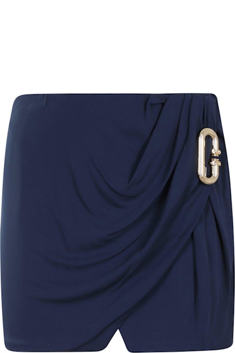 Casablanca تنورات لـ السيدات Casablanca Pleated Drapped Skirt