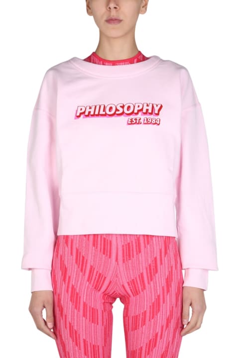 Philosophy di Lorenzo Serafini Fleeces & Tracksuits for Women Philosophy di Lorenzo Serafini Regular Fit Sweatshirt