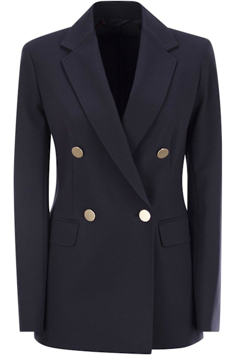 Homeware Max Mara Double-breasted Long-sleeved Blazer