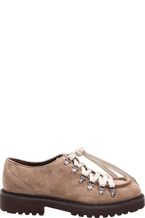 Homeware Doucal's Parabout Suede Lace-up Shoe With Hooks