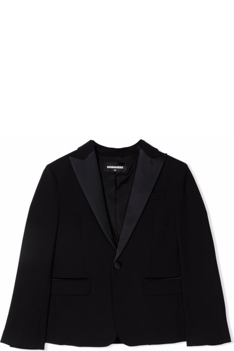 Coats & Jackets for Boys Dsquared2 Single-breasted Blazer