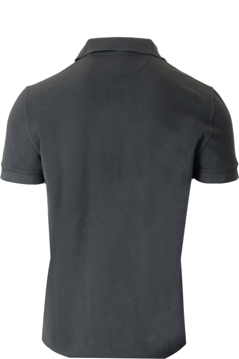 Tom Ford Clothing for Men Tom Ford Grey Polo Shirt In Piqué