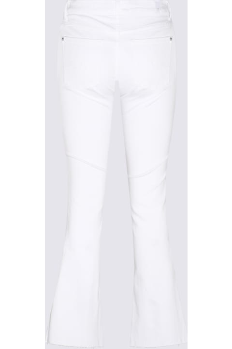 Fashion for Women 7 For All Mankind White Cotton Blend Jeans