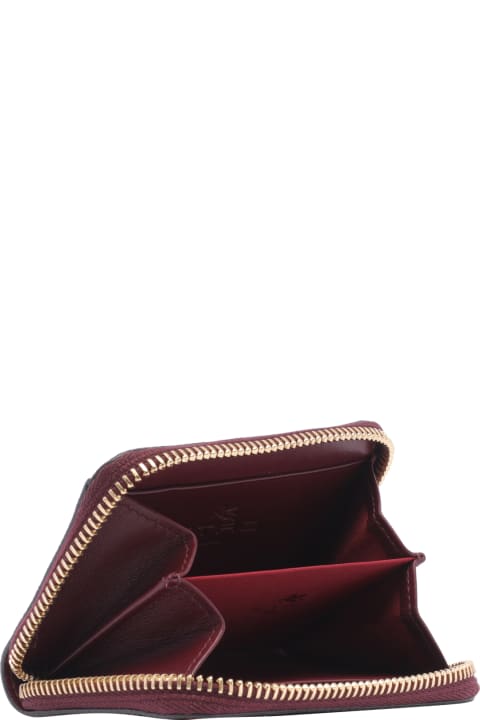 Homeware Etro Zip Around Paisley Wallet