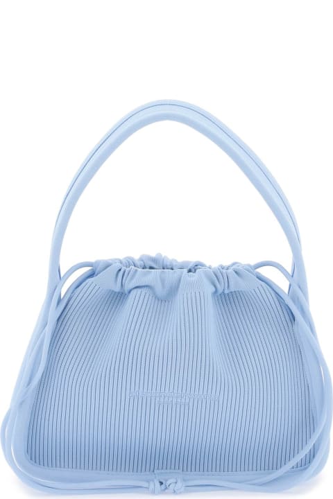 Alexander Wang Bags for Women Alexander Wang Light Blue Fabric Ryan Hand Bag