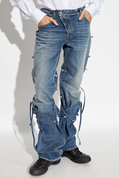 Fashion for Men Alexander McQueen Baggy Tied Jeans