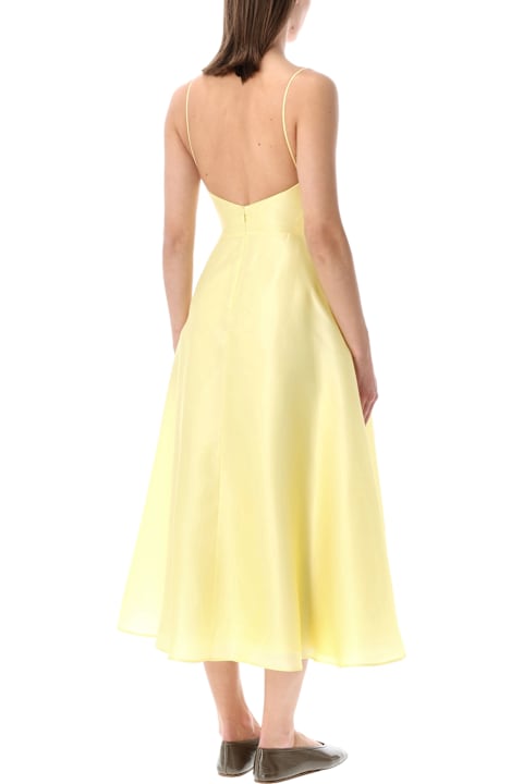 Homeware Alberta Ferretti Alberta Ferretti Silk Organza Midi Dress